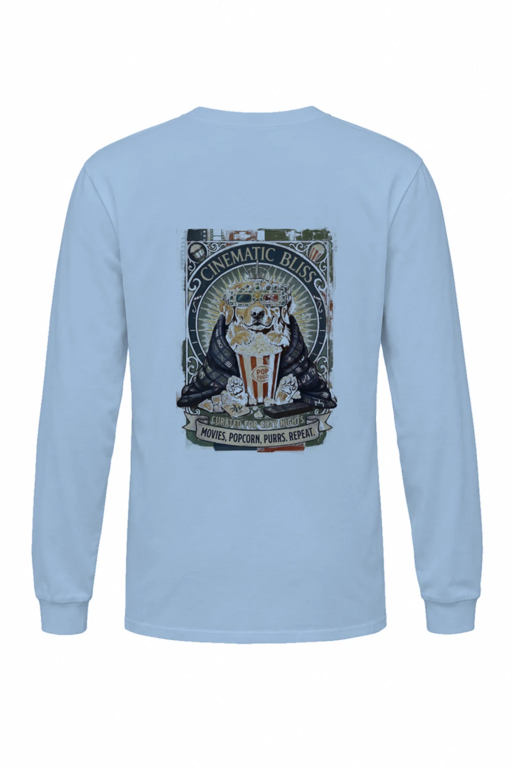 "Cinematic Bliss" Unisex Longsleeve T-shirt | Gildan 2400