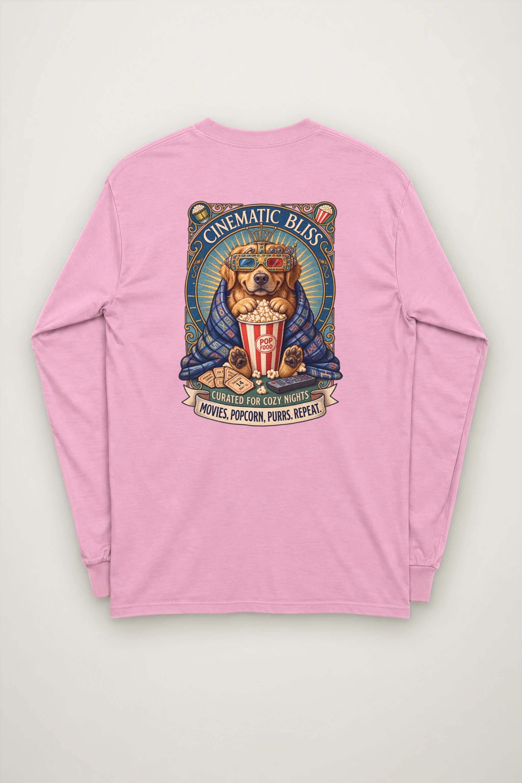 "Cinematic Bliss" Unisex Longsleeve T-shirt