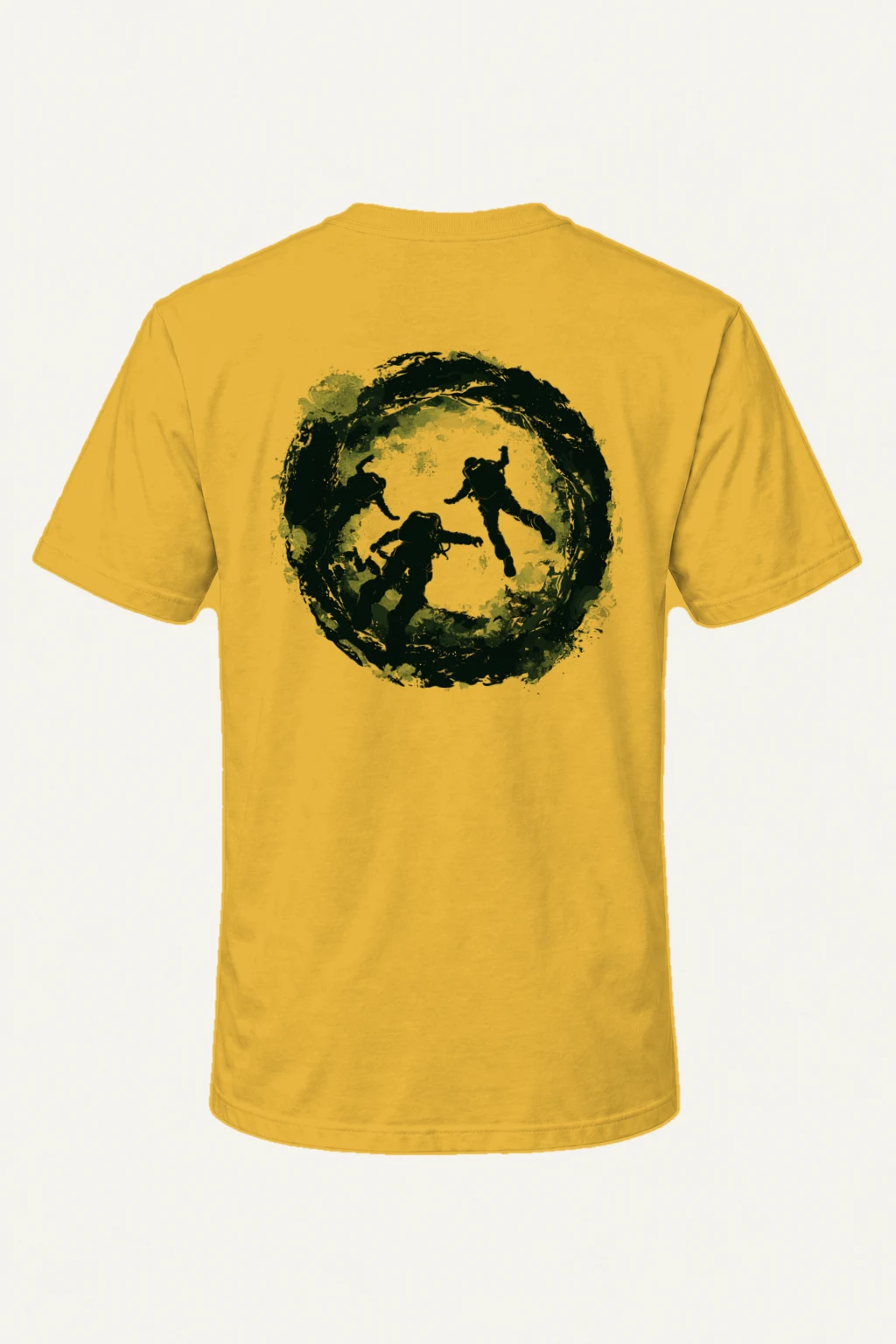 "Circular Dive" Heavyweight Unisex Crewneck T-shirt | Gildan 5000