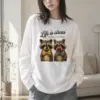 "Circus Raccoon Duo" Unisex Longsleeve T-shirt | Gildan 2400