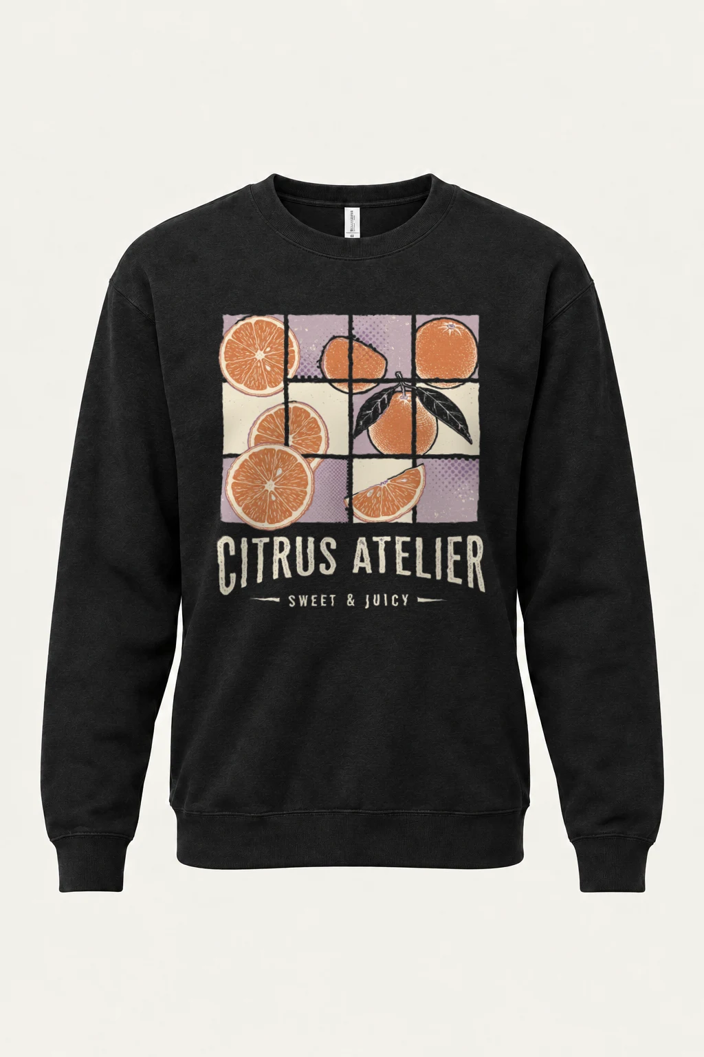 "Citrus Atelier" Heavy Blend Unisex Crewneck Sweatshirt | Gildan 18000