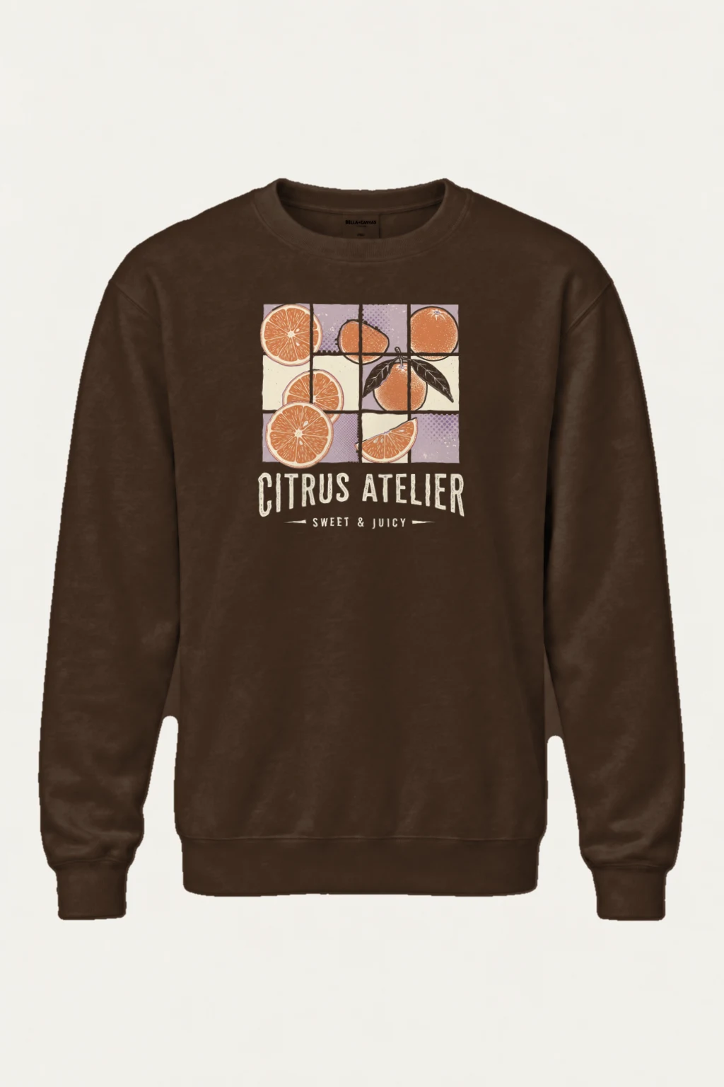 "Citrus Atelier" Heavy Blend Unisex Crewneck Sweatshirt | Gildan 18000