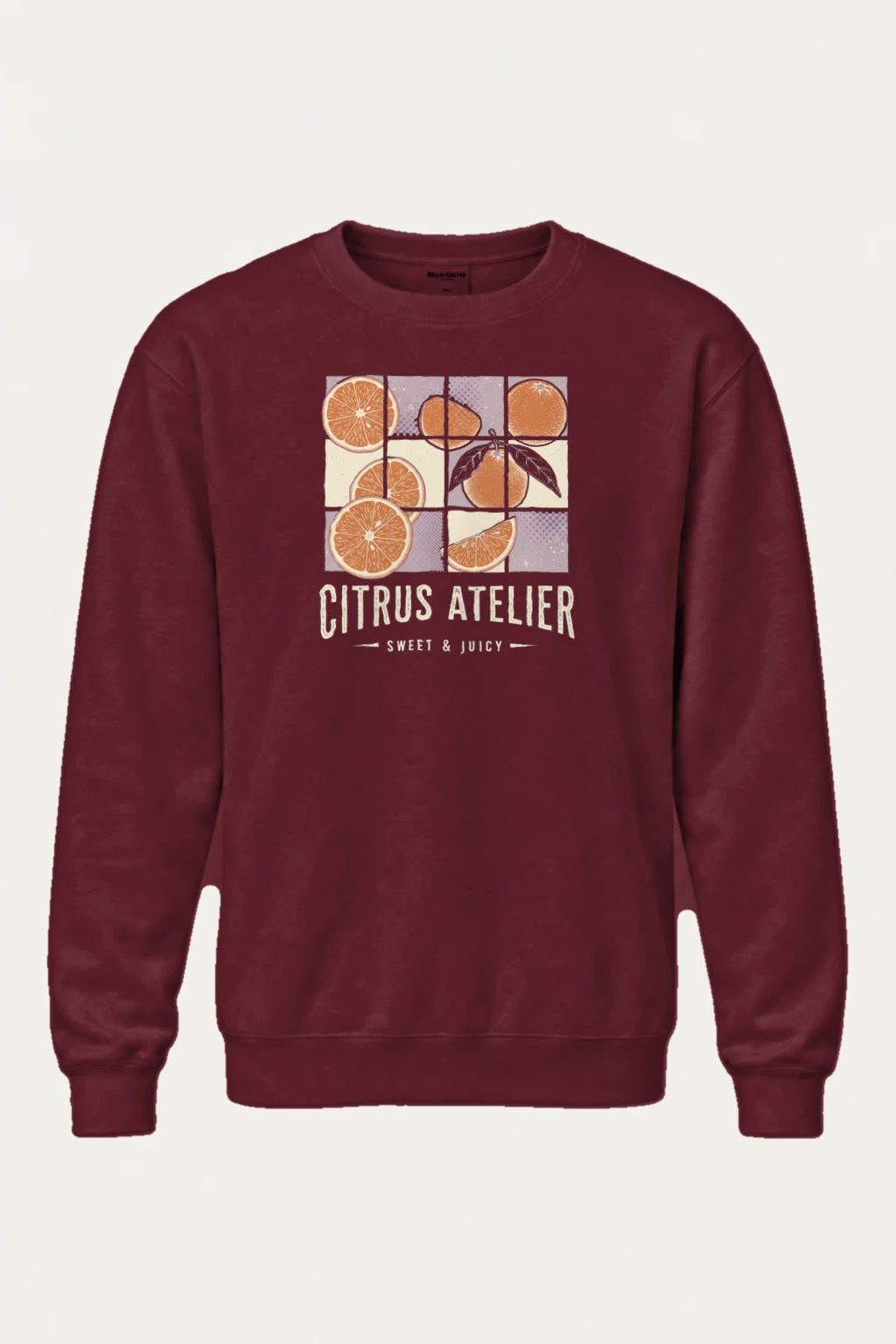 "Citrus Atelier" Heavy Blend Unisex Crewneck Sweatshirt | Gildan 18000