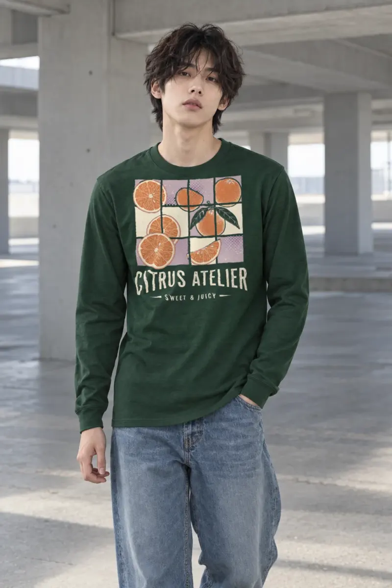 "Citrus Atelier" Unisex Longsleeve T-shirt