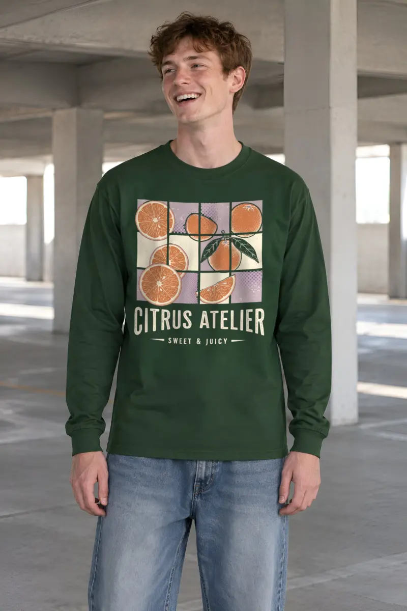 "Citrus Atelier" Unisex Longsleeve T-shirt