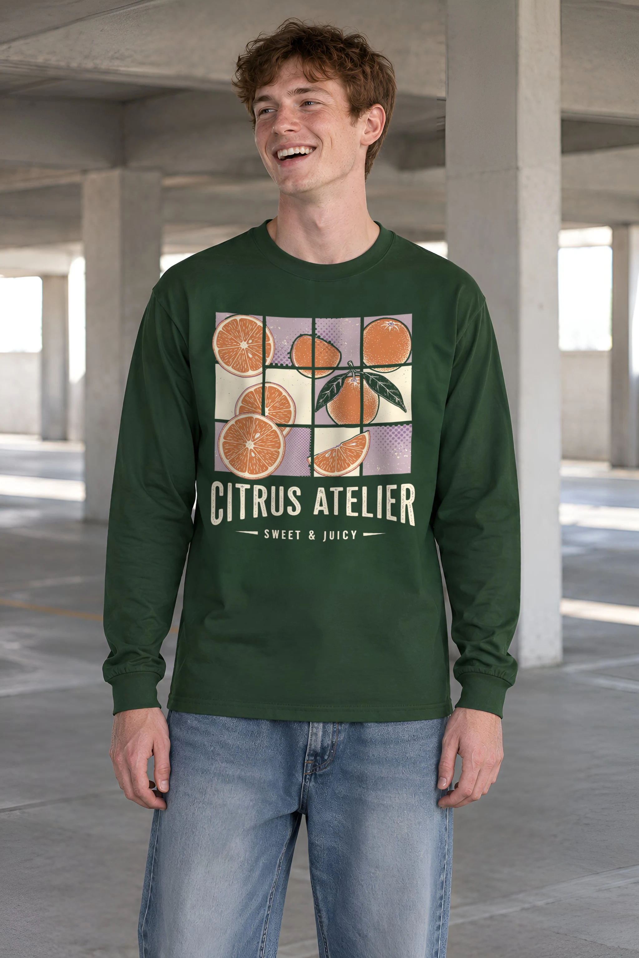 "Citrus Atelier" Unisex Longsleeve T-shirt