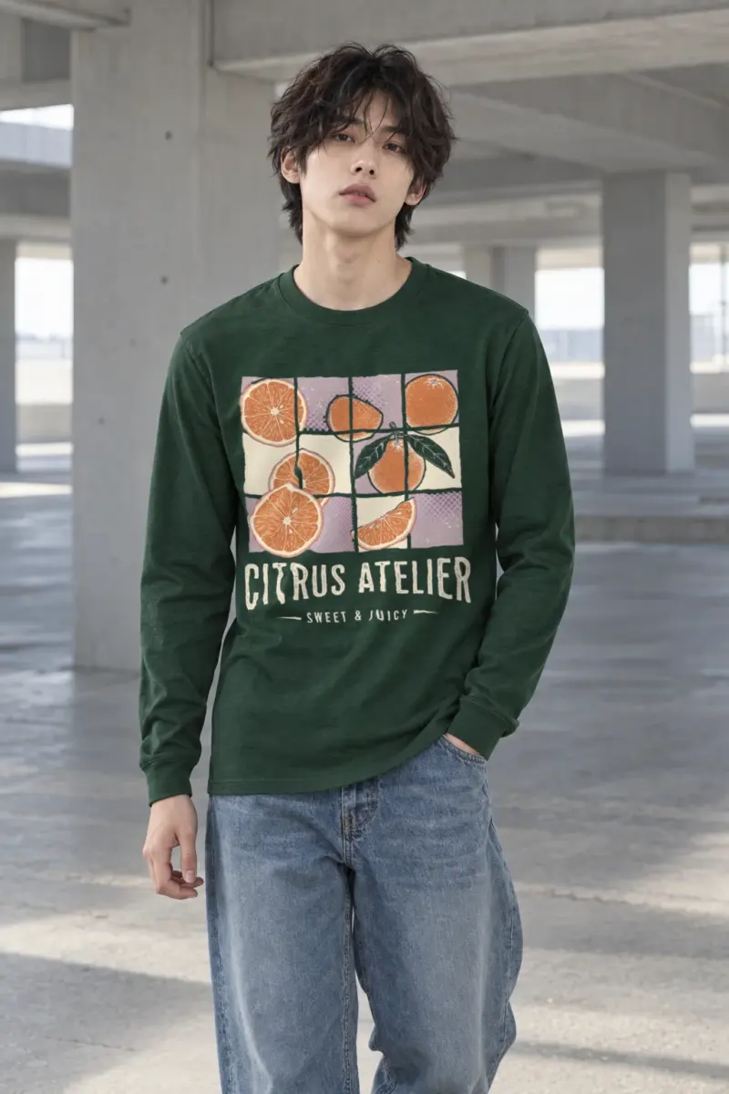"Citrus Atelier" Unisex Longsleeve T-shirt