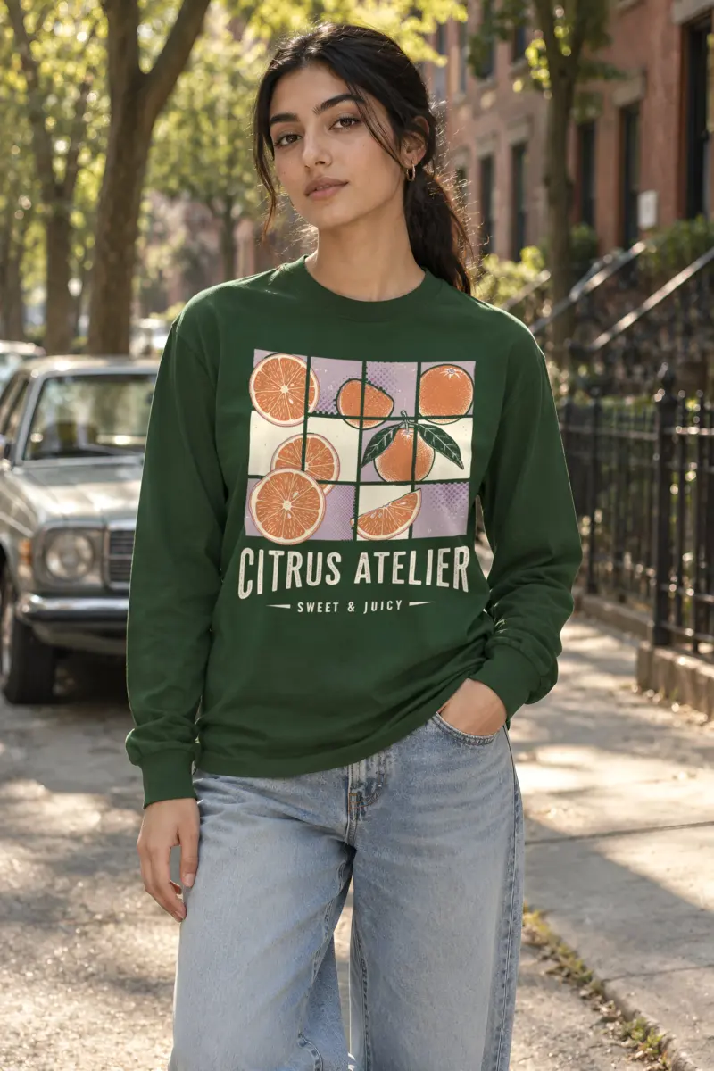 "Citrus Atelier" Unisex Longsleeve T-shirt