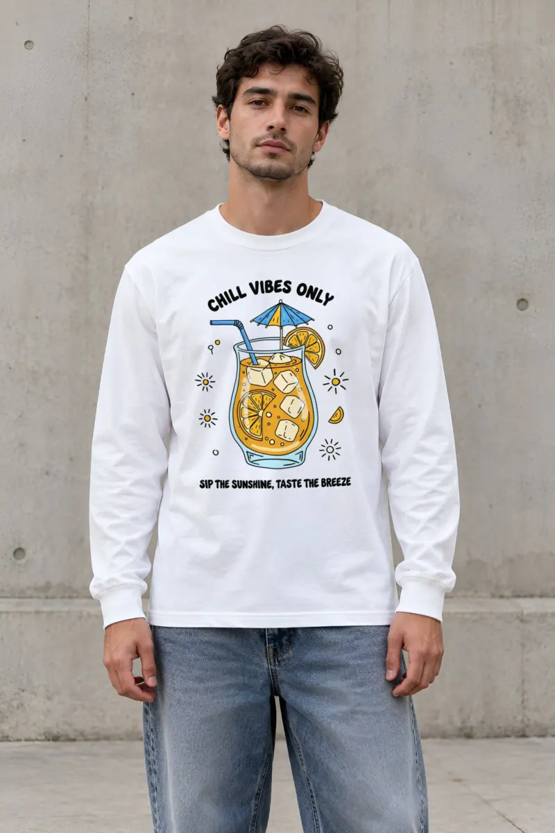 "Citrus Breeze Club" Unisex Longsleeve T-shirt