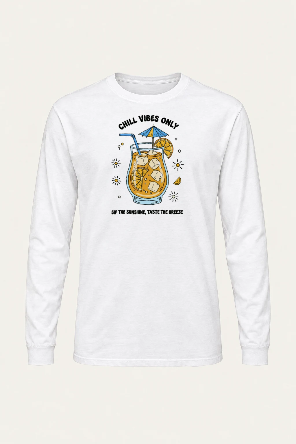 "Citrus Breeze Club" Unisex Longsleeve T-shirt | Gildan 2400