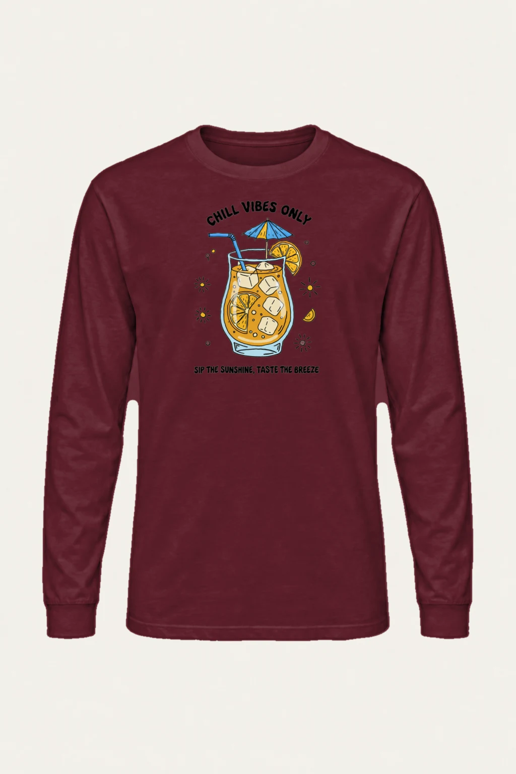 "Citrus Breeze Club" Unisex Longsleeve T-shirt | Gildan 2400