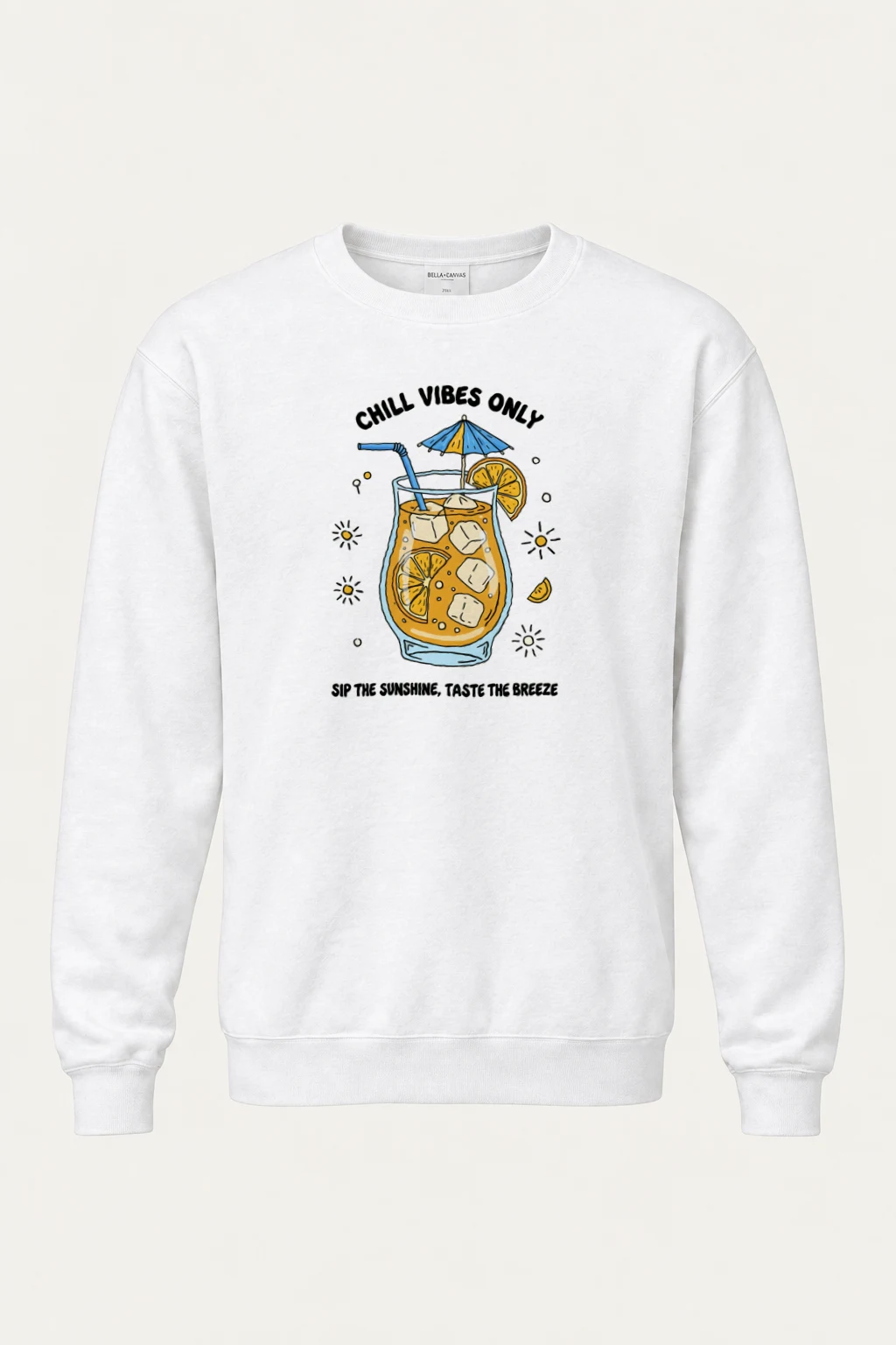"Citrus Breeze" Heavy Blend Unisex Crewneck Sweatshirt | Gildan 18000