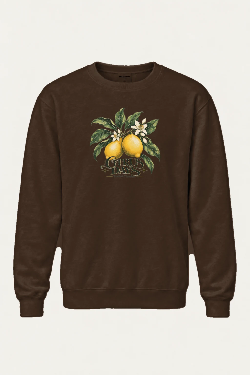 "Citrus Days" Heavy Blend Unisex Crewneck Sweatshirt | Gildan 18000