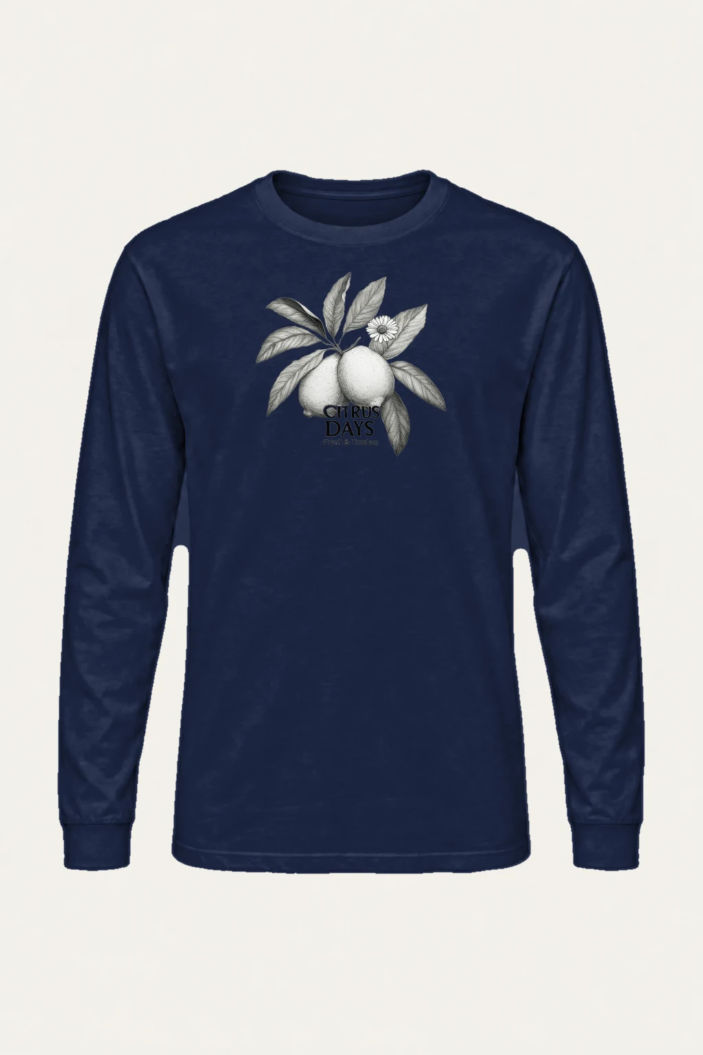 "Citrus Days" Unisex Longsleeve T-shirt | Gildan 2400