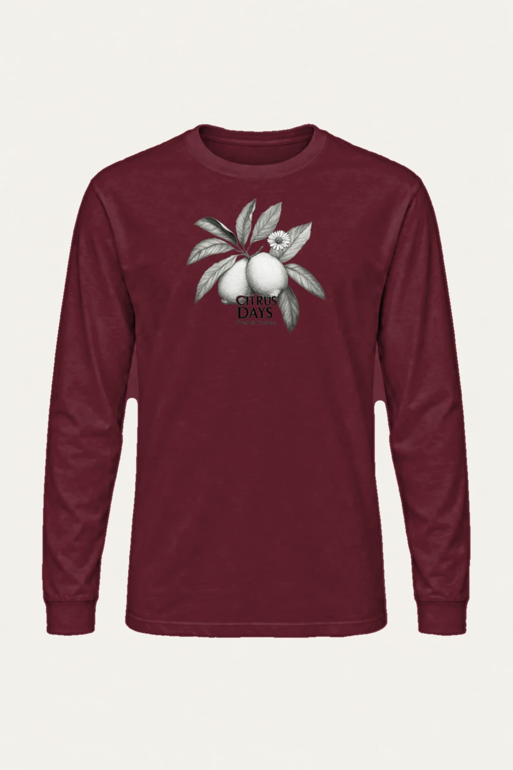 "Citrus Days" Unisex Longsleeve T-shirt | Gildan 2400