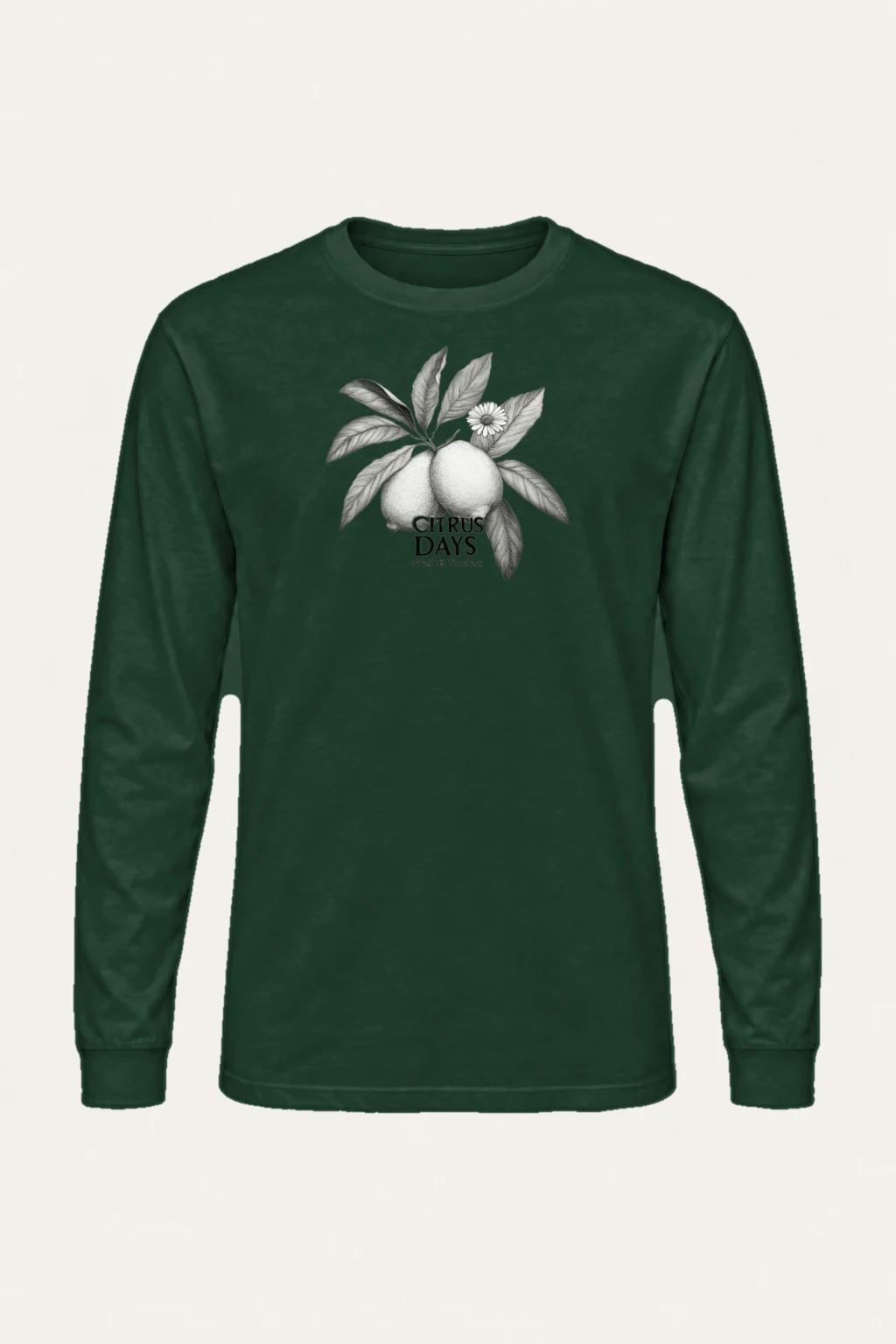 "Citrus Days" Unisex Longsleeve T-shirt | Gildan 2400