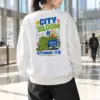 "City Bloom Route" Heavy Blend Unisex Crewneck Sweatshirt | Gildan 18000