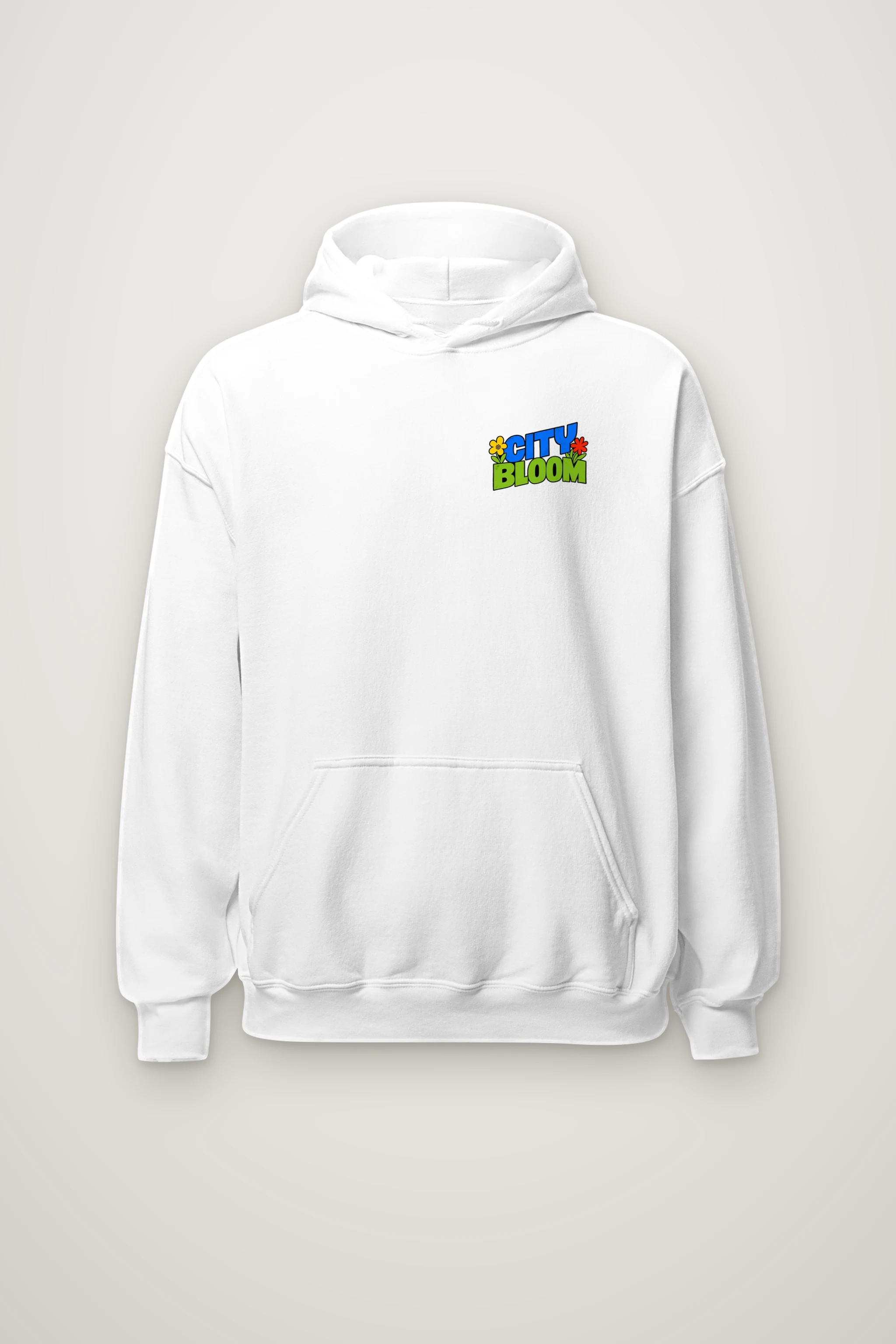 "City Bloom Route" Heavy Blend Unisex Pullover Hoodie