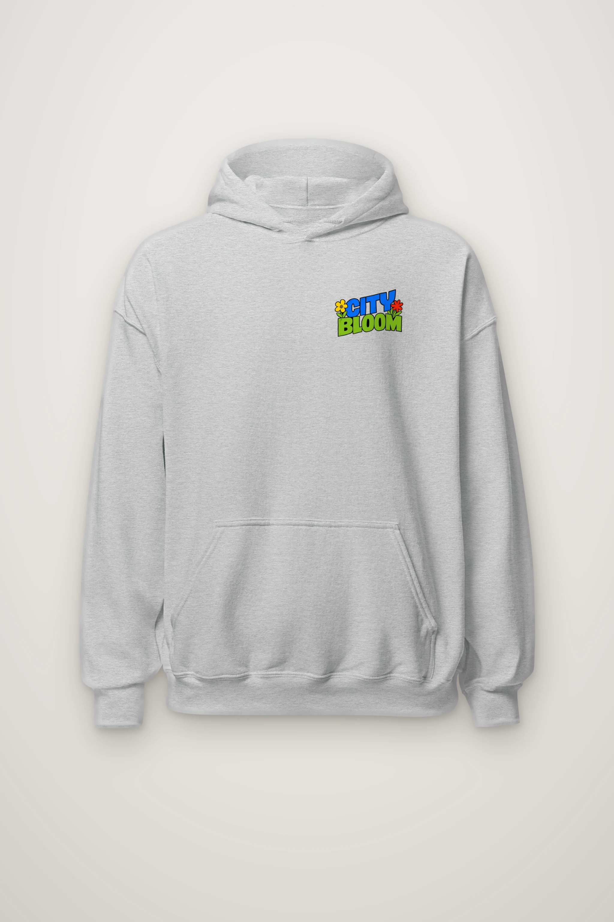 "City Bloom Route" Heavy Blend Unisex Pullover Hoodie