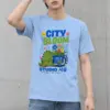 "City Bloom Route" Heavyweight Unisex Crewneck T-shirt