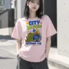 "City Bloom Route" Heavyweight Unisex Crewneck T-shirt | Gildan 5000