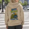 "City Bloom Studio" Heavy Blend Unisex Pullover Hoodie | Gildan 18500