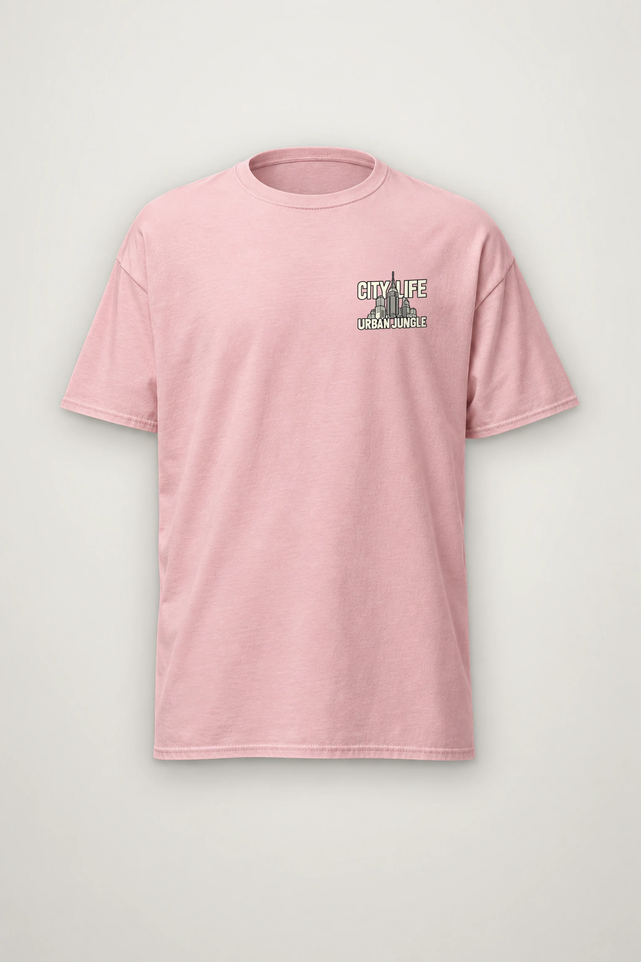 "City Life Urban Jungle" Heavyweight Unisex Crewneck T-shirt