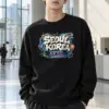 "City Loud, Heart Soft" Heavy Blend Unisex Crewneck Sweatshirt | Gildan 18000