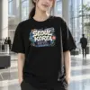 "City Loud, Heart Soft" Heavyweight Unisex Crewneck T-shirt | Gildan 5000