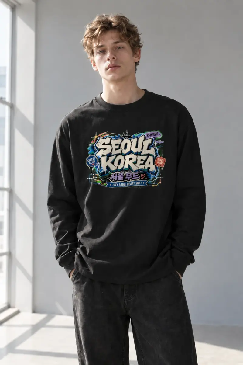 "City Loud Heart Soft" Unisex Longsleeve T-shirt | Gildan 2400