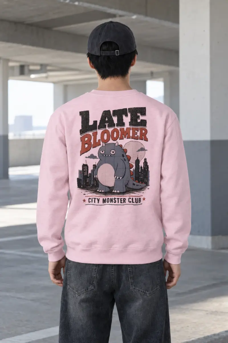 "City Monster Club" Heavy Blend Unisex Crewneck Sweatshirt