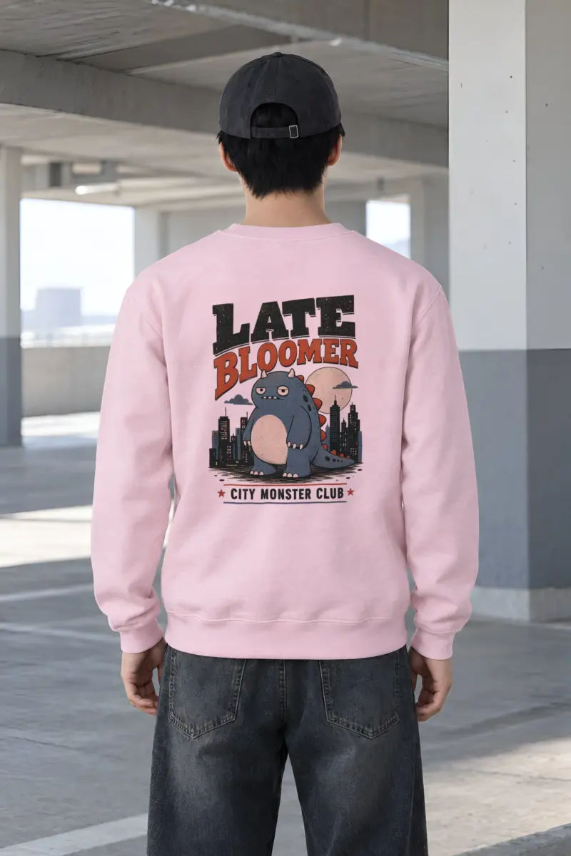 "City Monster Club" Heavy Blend Unisex Crewneck Sweatshirt
