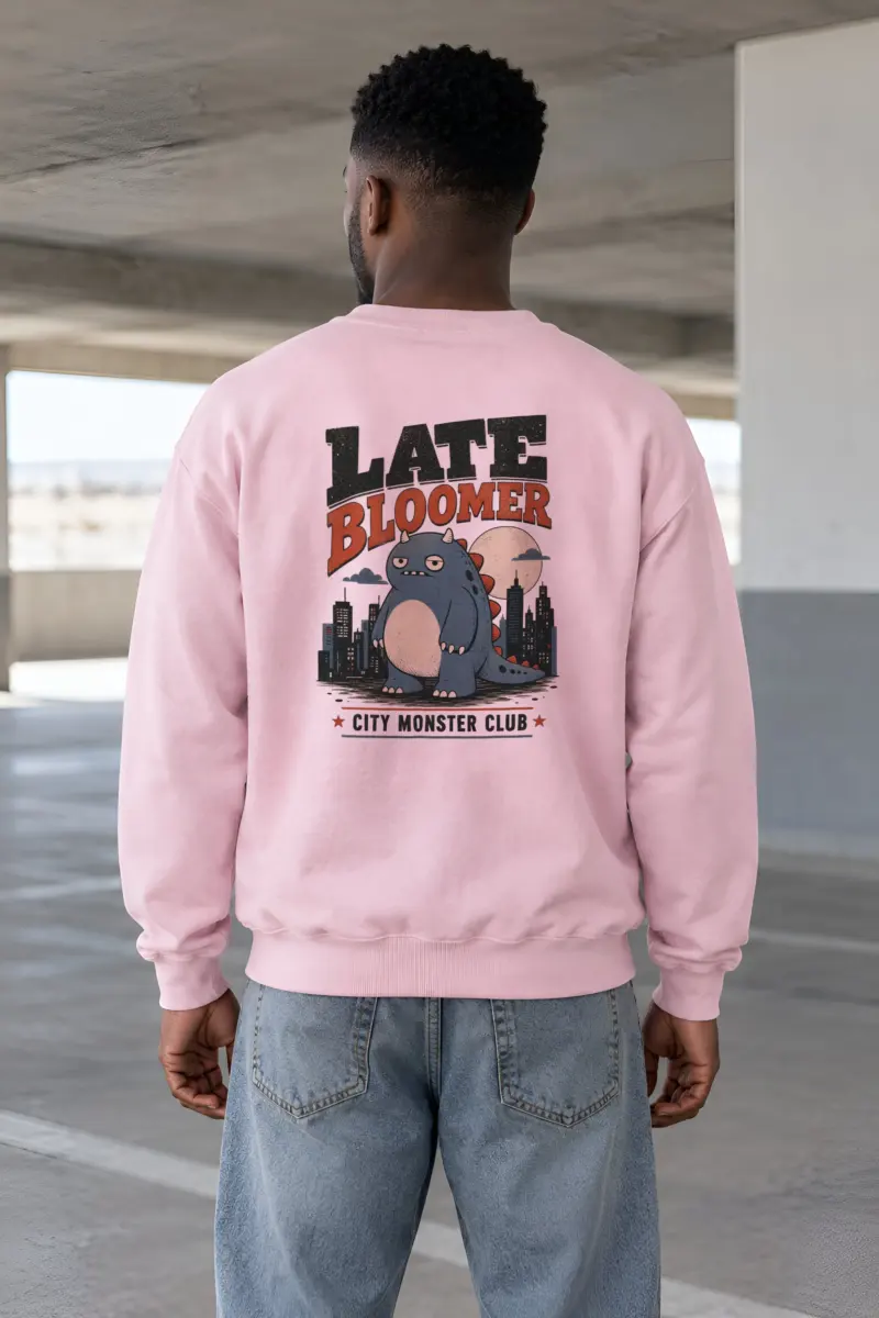 "City Monster Club" Heavy Blend Unisex Crewneck Sweatshirt