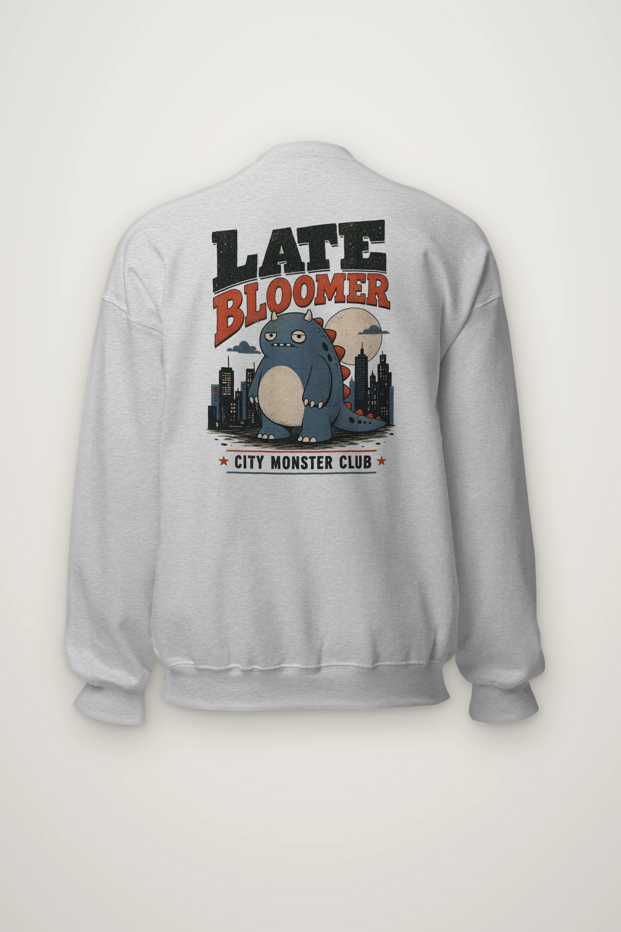 "City Monster Club" Heavy Blend Unisex Crewneck Sweatshirt