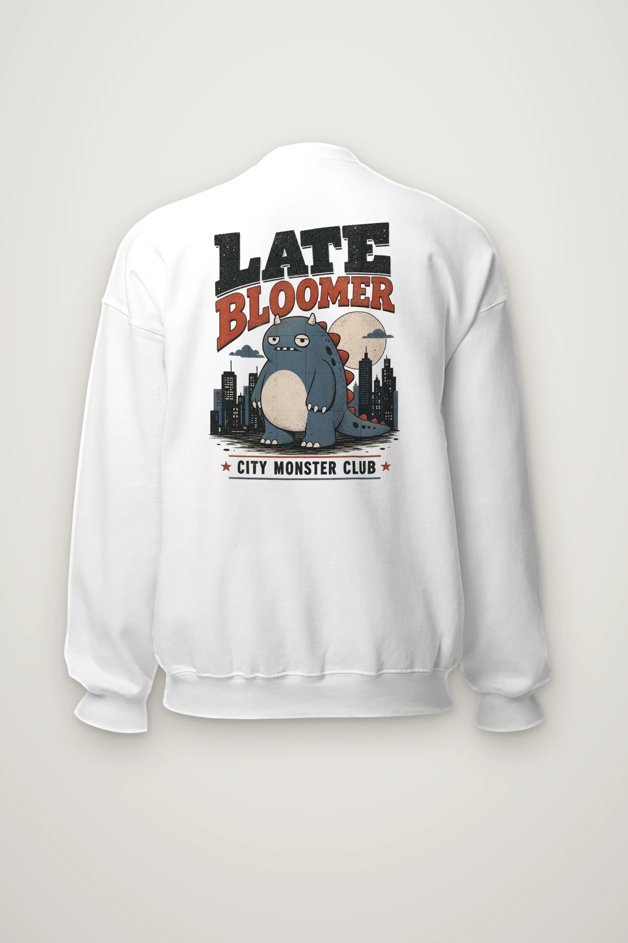 "City Monster Club" Heavy Blend Unisex Crewneck Sweatshirt