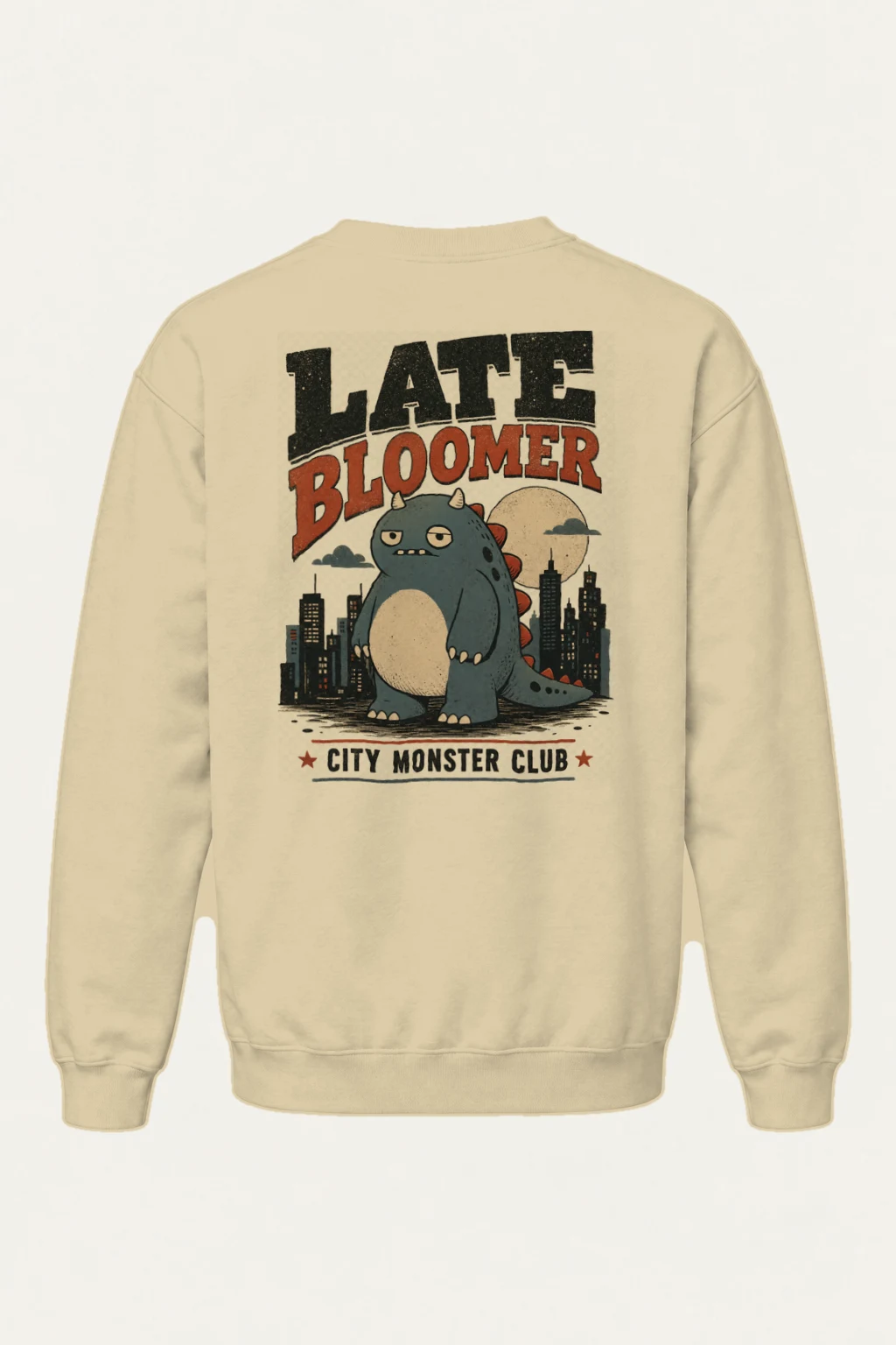 "City Monster Club" Heavy Blend Unisex Crewneck Sweatshirt | Gildan 18000