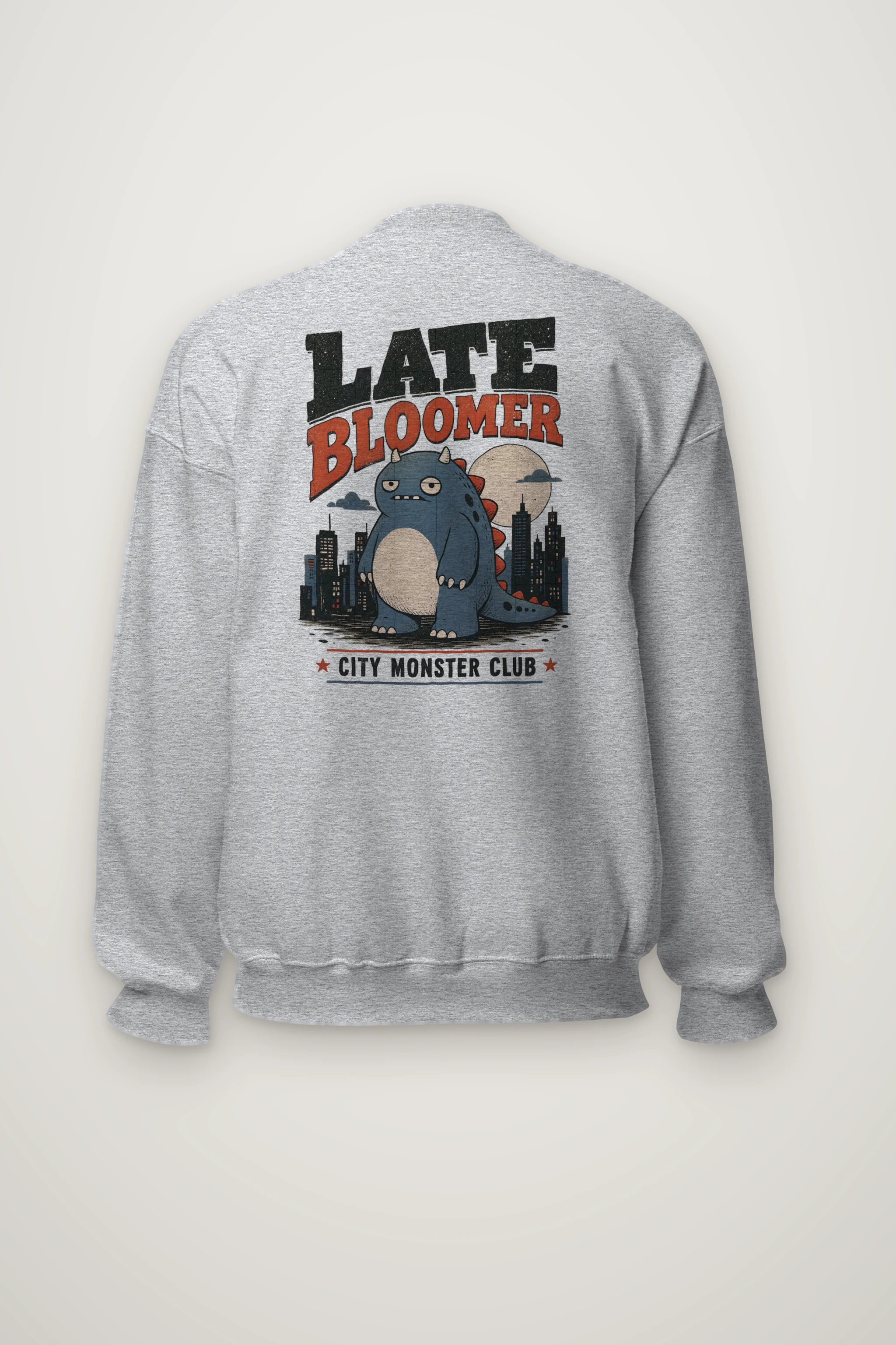 "City Monster Club" Heavy Blend Unisex Crewneck Sweatshirt