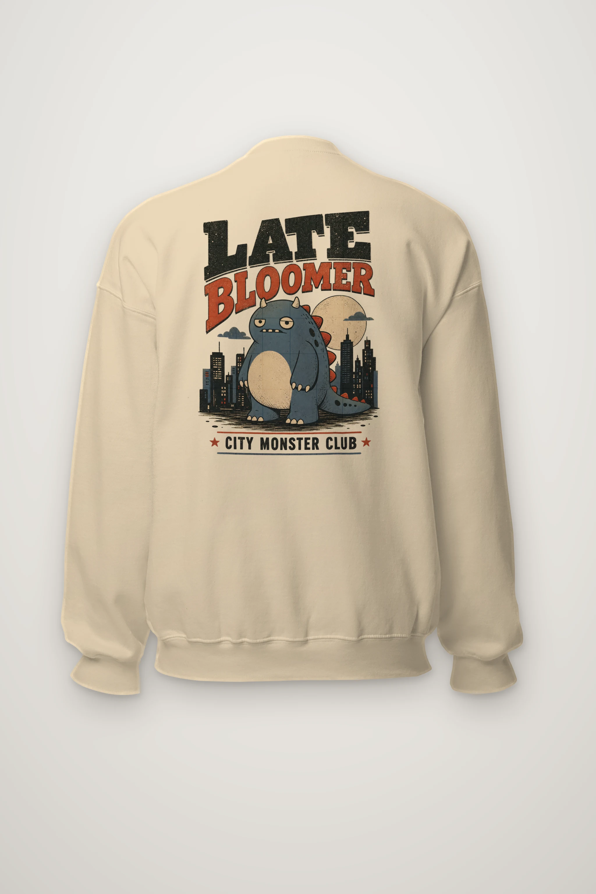 "City Monster Club" Heavy Blend Unisex Crewneck Sweatshirt
