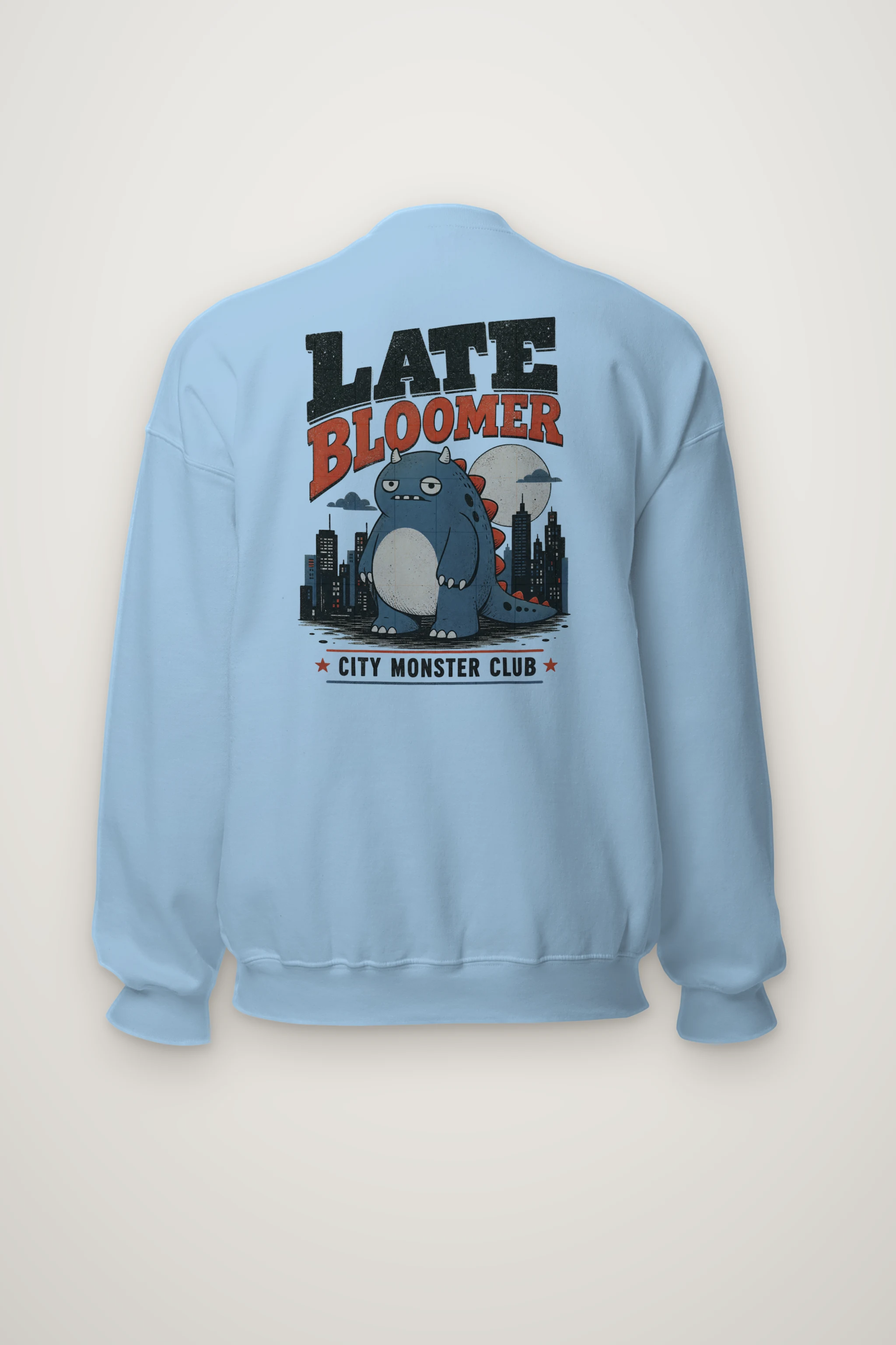 "City Monster Club" Heavy Blend Unisex Crewneck Sweatshirt