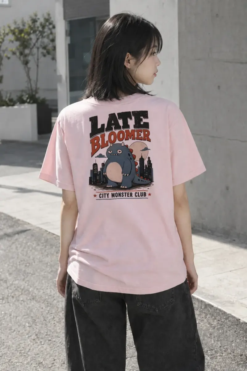 “City Monster Club” Heavyweight Unisex Crewneck T-shirt | Gildan 5000