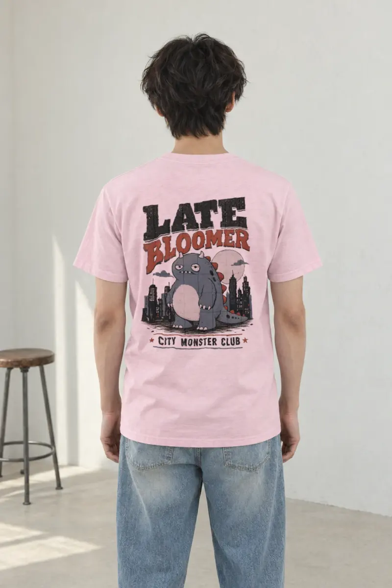 "City Monster Club" Heavyweight Unisex Crewneck T-shirt