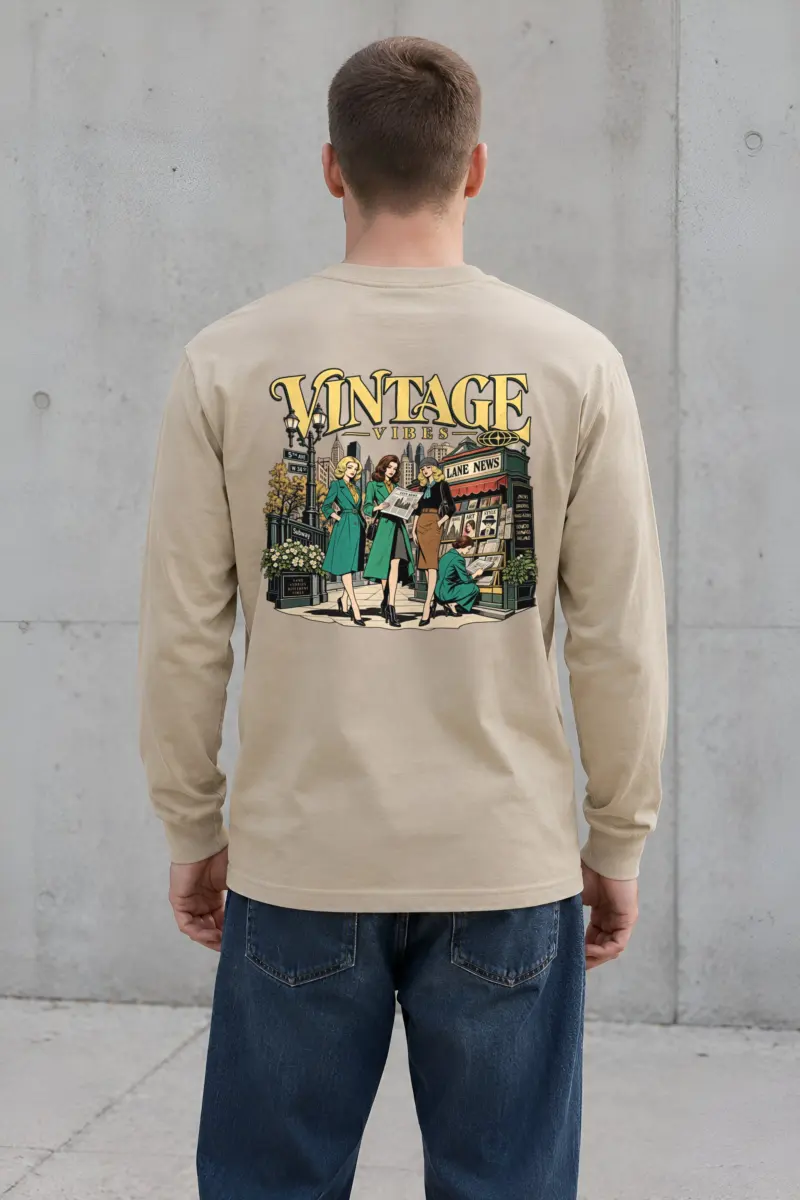 "City News Lane" Unisex Longsleeve T-shirt