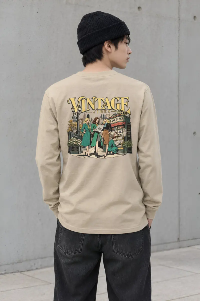 "City News Lane" Unisex Longsleeve T-shirt