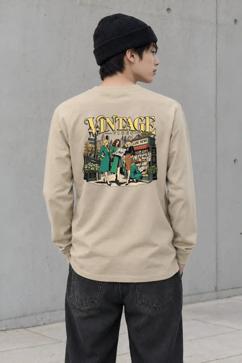 "City News Lane" Unisex Longsleeve T-shirt
