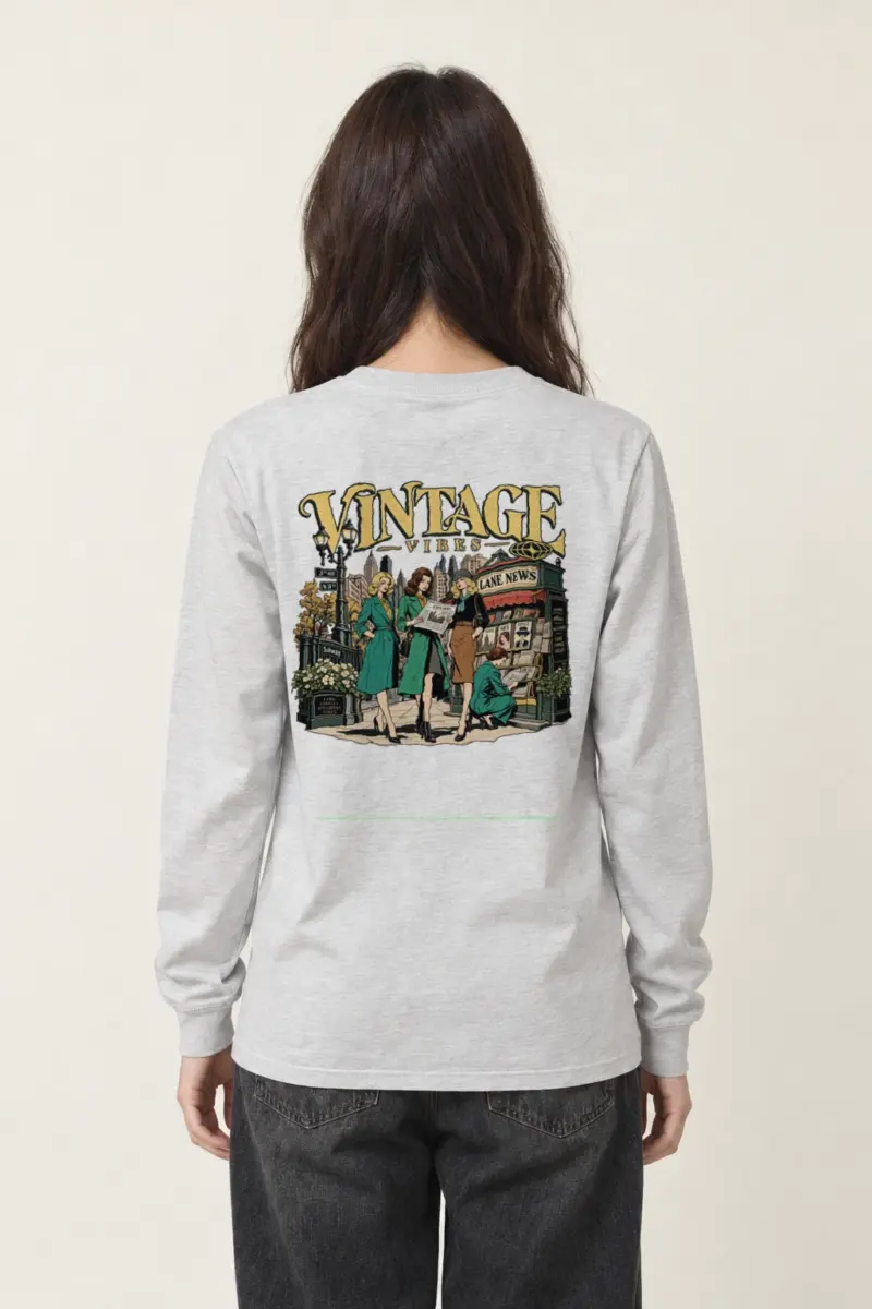 "City News Lane" Unisex Longsleeve T-shirt | Gildan 2400