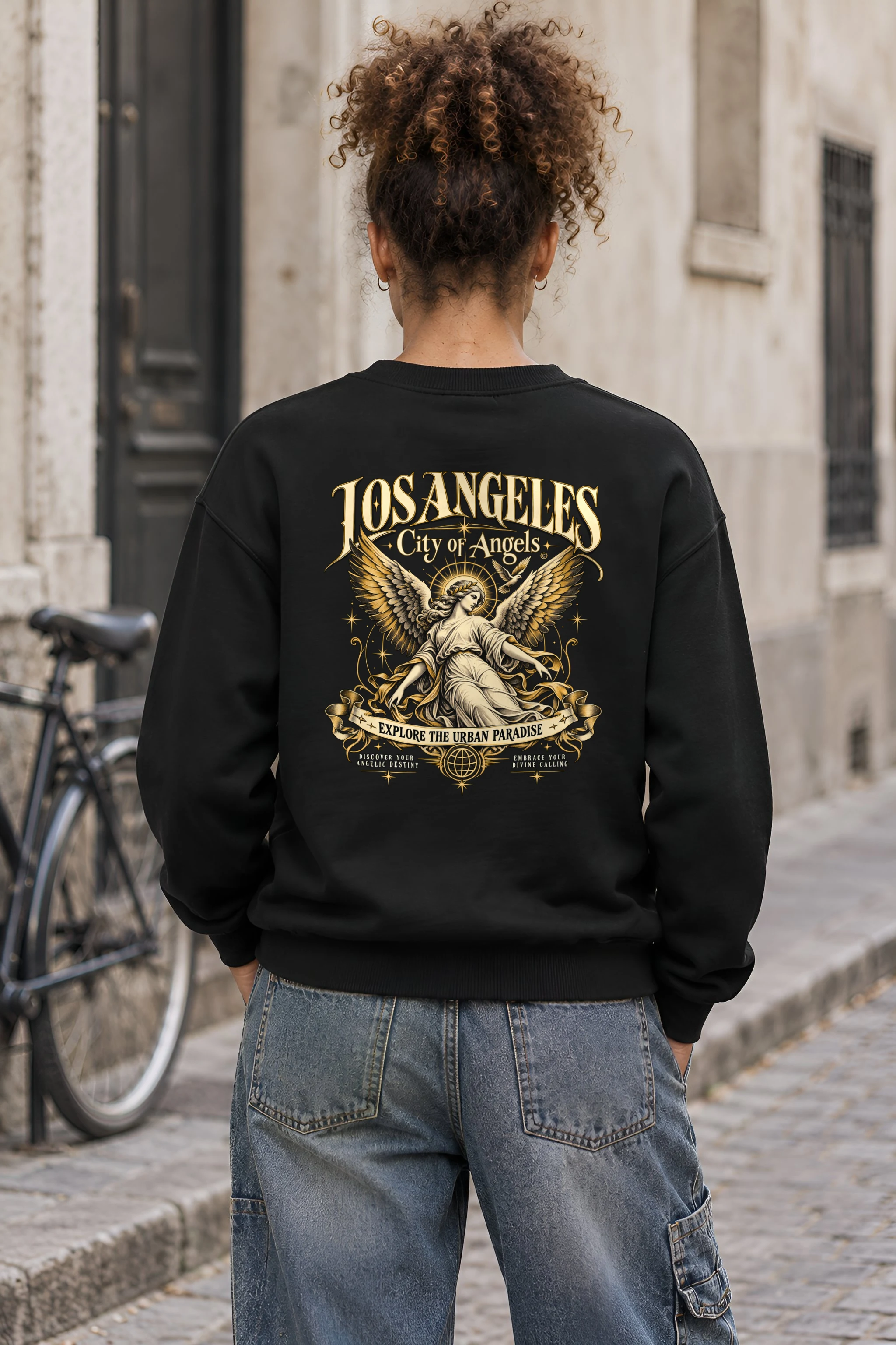 "City Of Angels" 1 Crewneck Sweatshirt