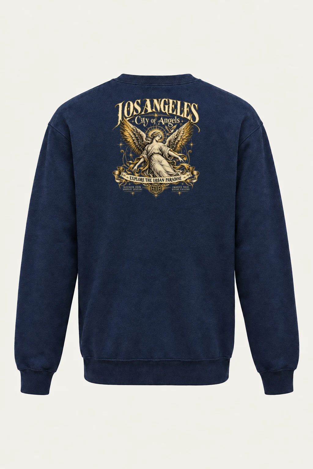 "City Of Angels" Heavy Blend Unisex Crewneck Sweatshirt | Gildan 18000