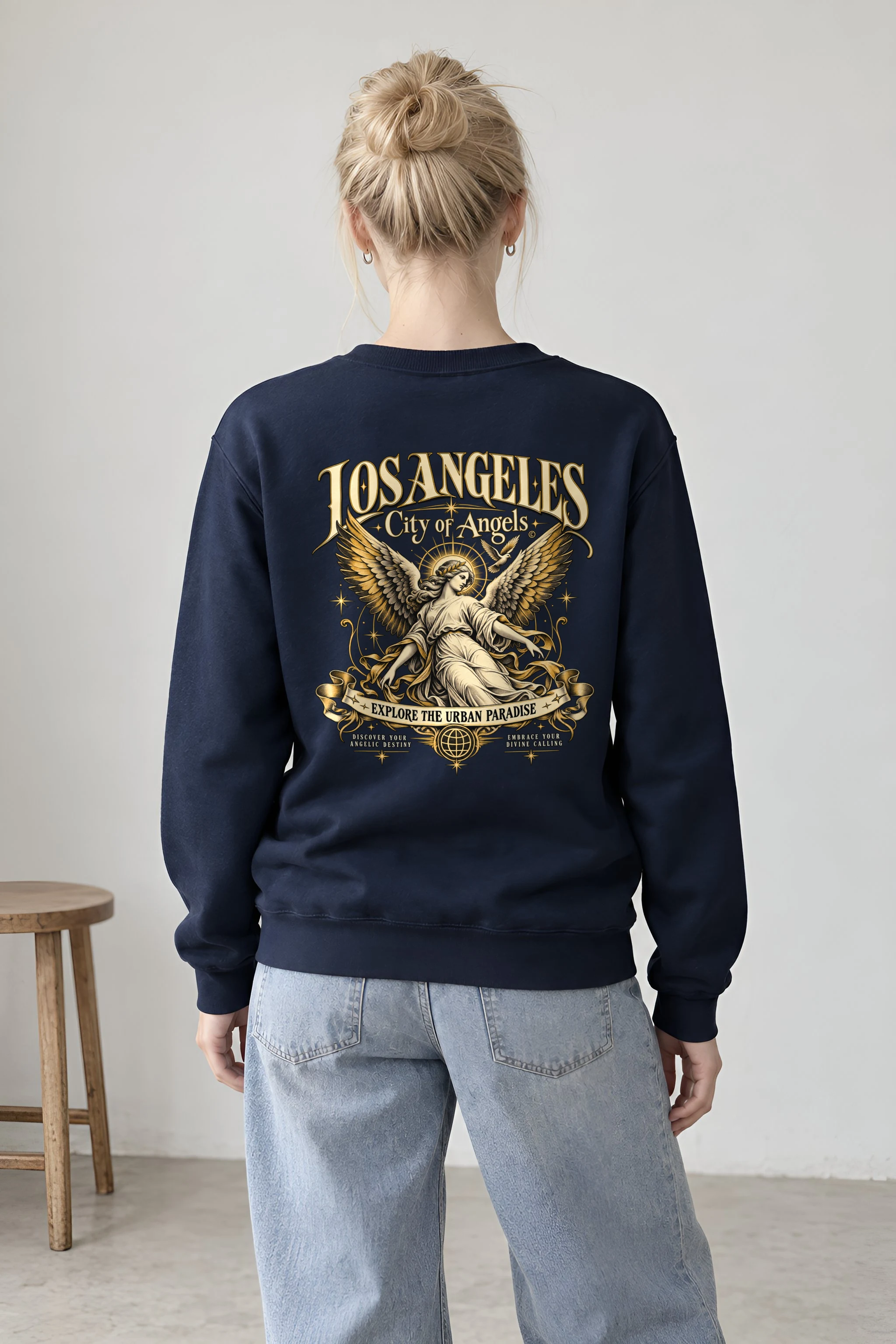 "City Of Angels" 1 Crewneck Sweatshirt