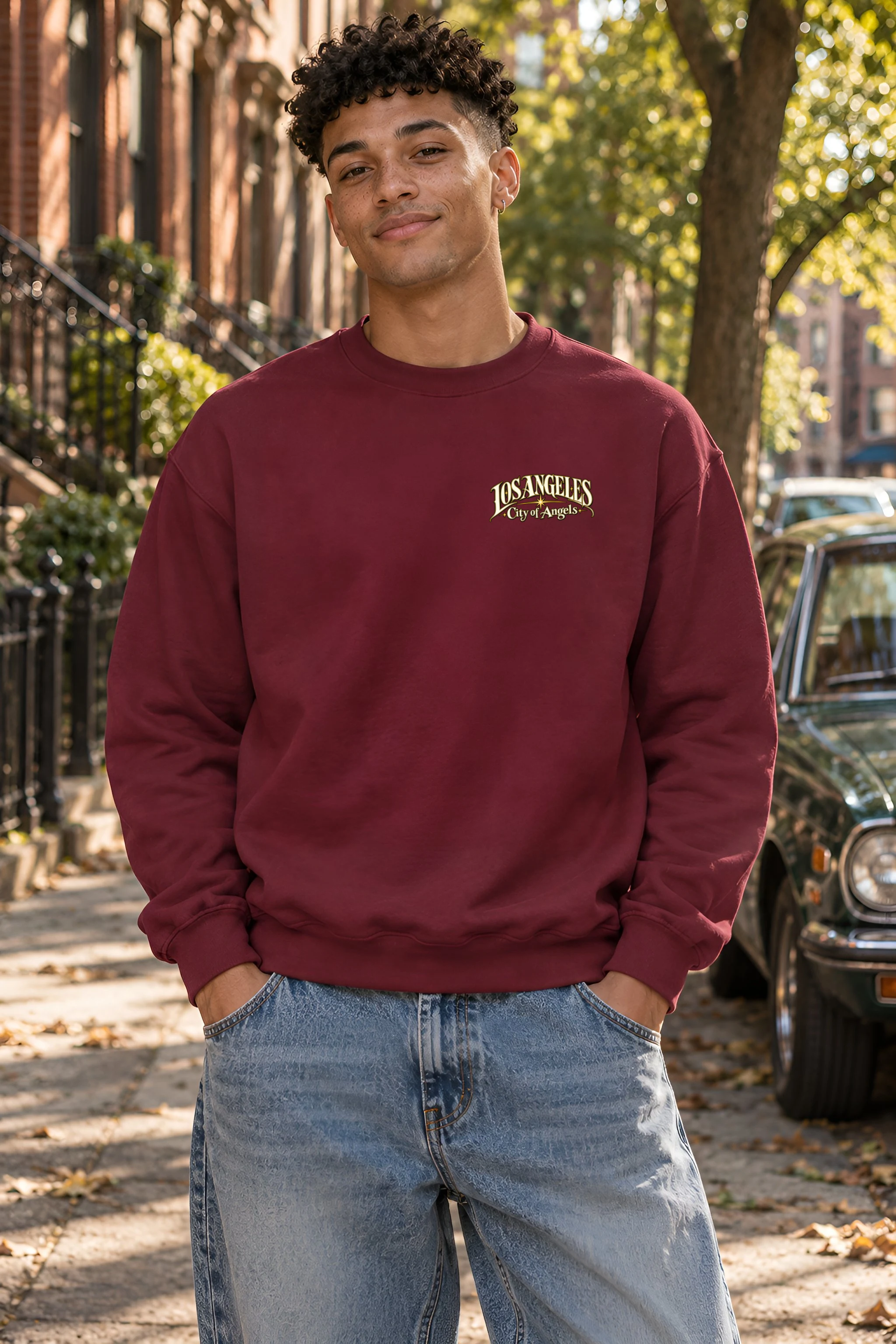 "City Of Angels" 1 Crewneck Sweatshirt