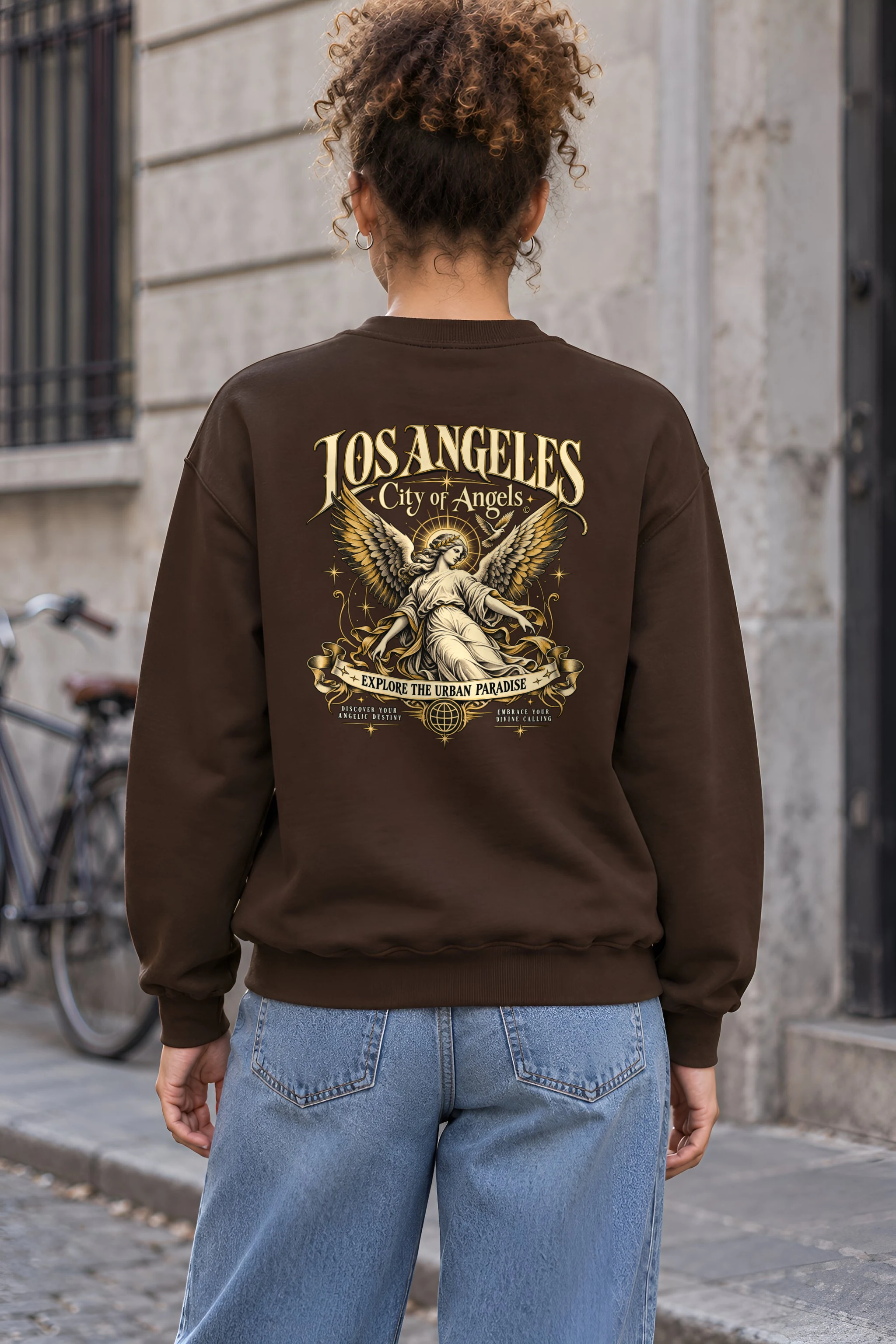 "City Of Angels" 1 Crewneck Sweatshirt
